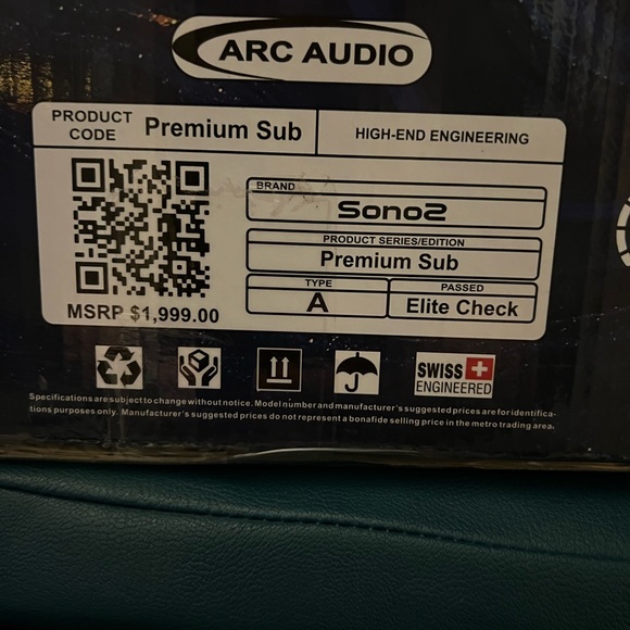 Sonos Premium Soundbar and sub! Brand new in boxes! - Picture 10 of 17